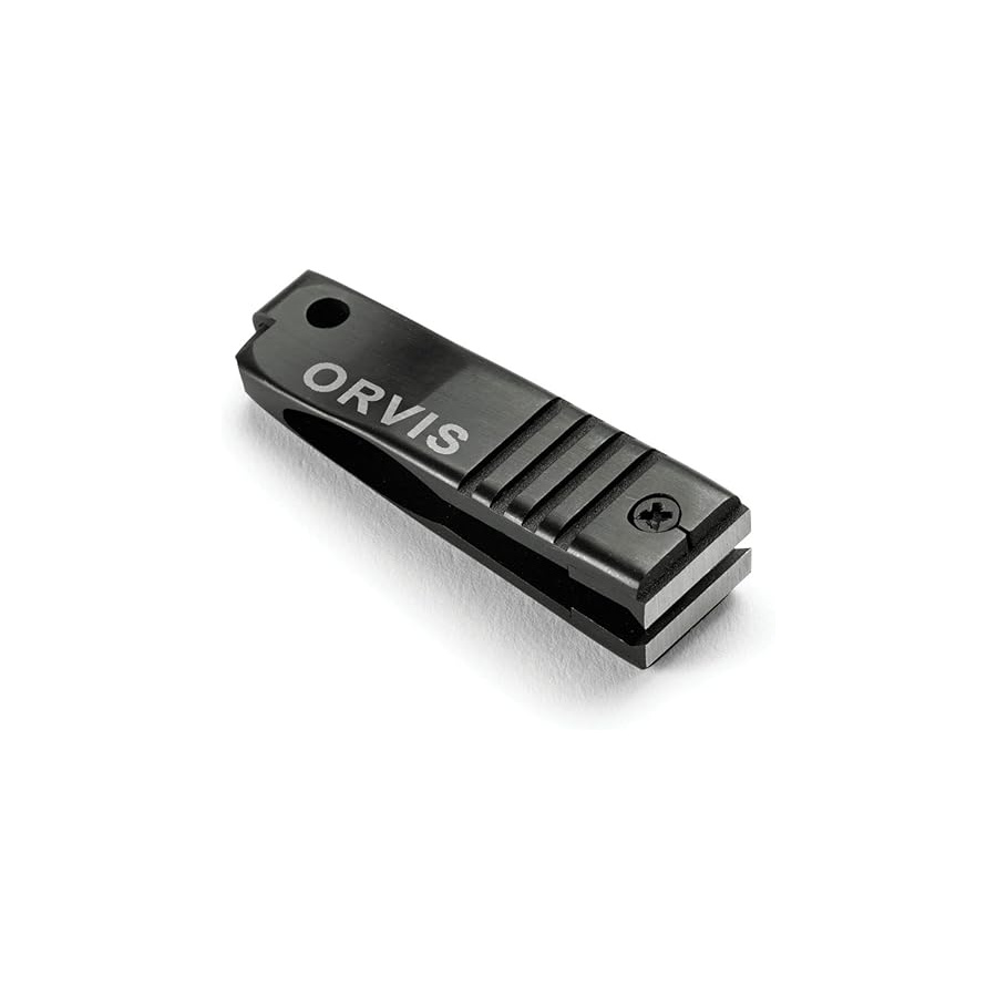Orvis Schnurclipser Flow Line Nipper Cutter black Edelstahl