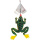Fladen Frosch mit Spinnerblatt 13cm 15g Limegreen/Black