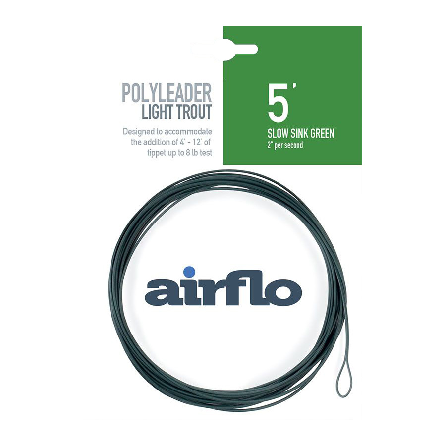 Airflo Polyleader LT Trout 5ft.
