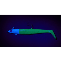 Balzer Gummifisch Bullet Eel Motoroil UV 160g - 21cm