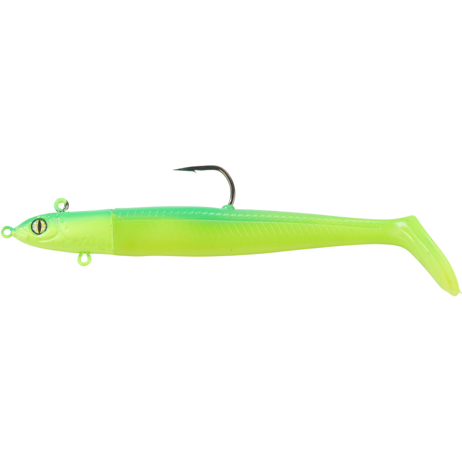 Balzer Gummifisch Bullet Eel Toxic UV 40g - 14cm