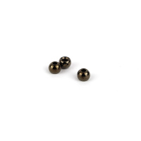 Textreme Messingköpfe Brass Beads Black