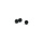 Textreme Tungstenköpfe Slotted Beads Matte Black