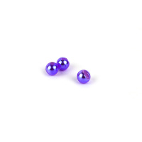 Textreme Tungstenköpfe Slotted Beads Metallic Purple