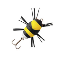 Sakura Topwater Notobug 2,2cm 1,4g gelb/schwarz
