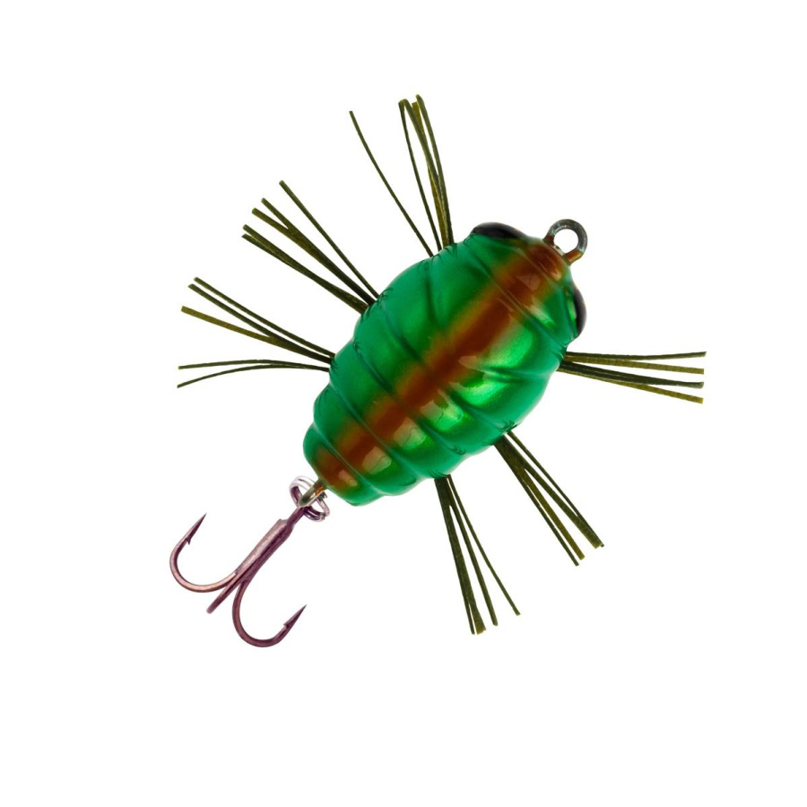 Sakura Topwater Notobug 2,2cm 1,4g grün/kupfer metallic
