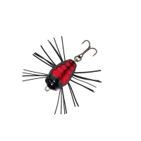 Sakura Topwater Notobug 2,2cm 1,4g  schwarz/rot metallic