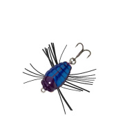 Sakura Topwater Notobug 2,2cm 1,4g  blau/schwarz metallic