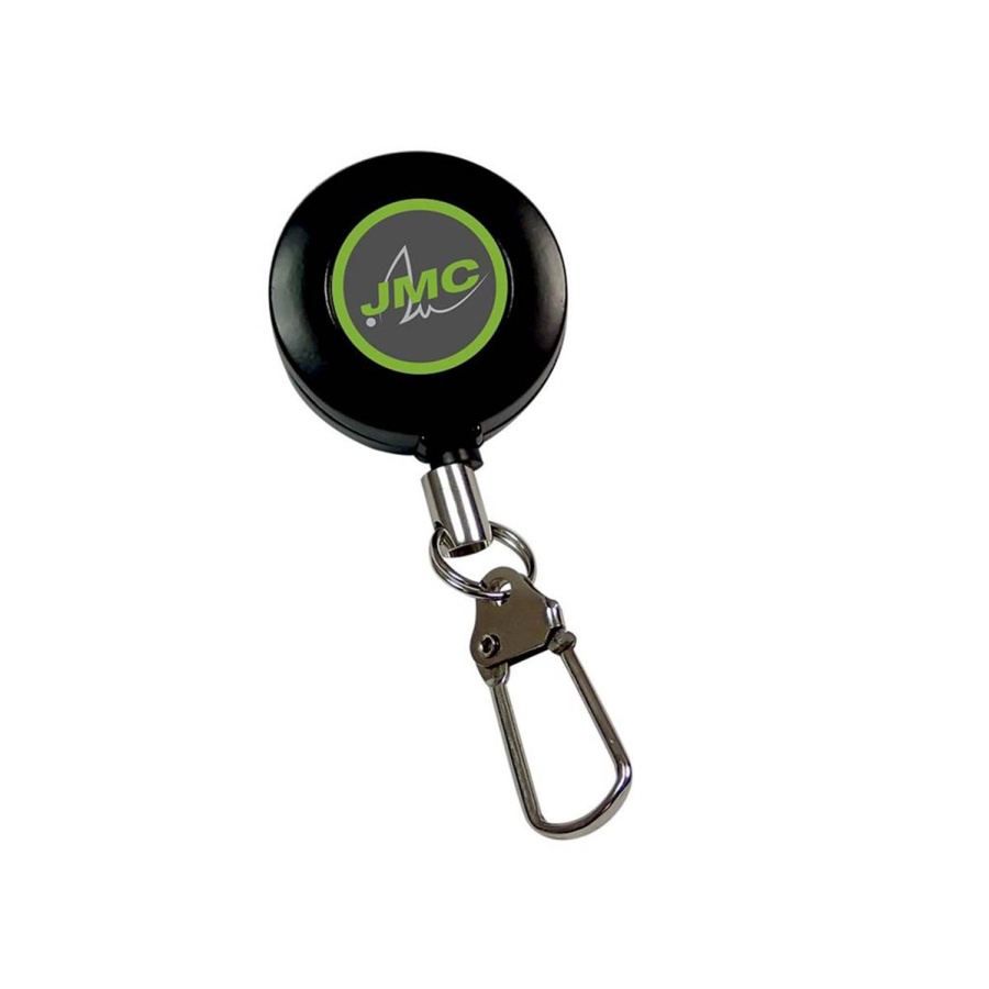 JMC Pin-On-Reel  60cm Stahl Zinger black