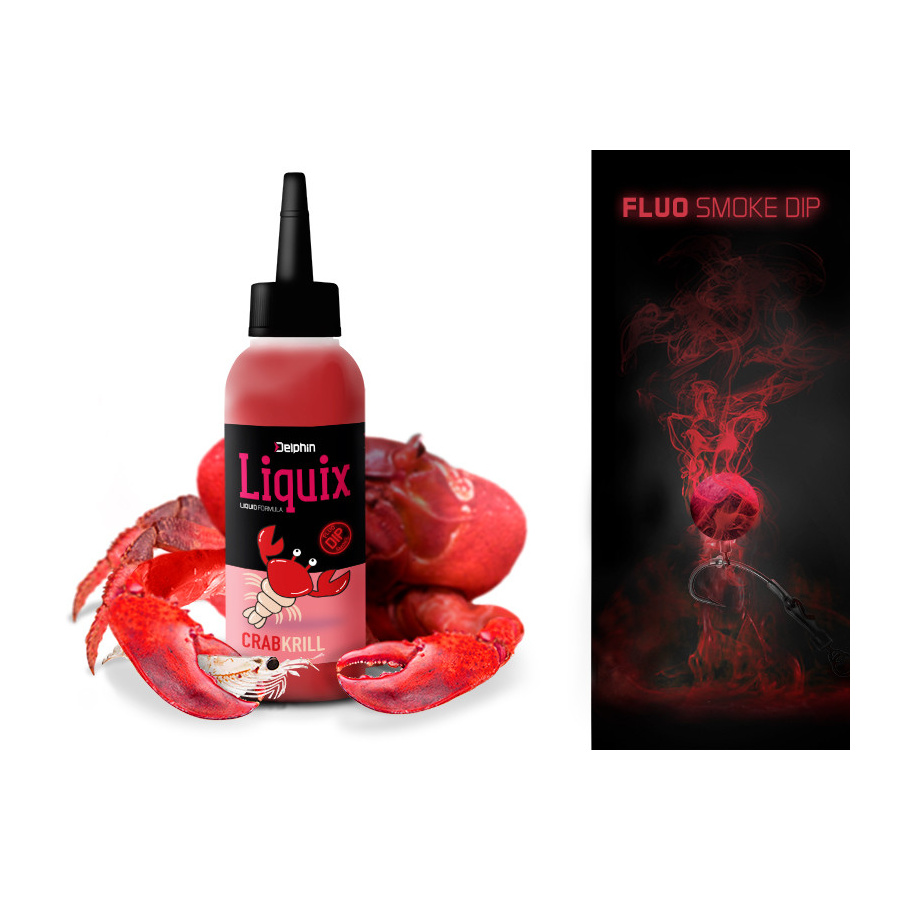 Delphin Dip Fluo D Snax LiquiX 100ml Krabben-Krill