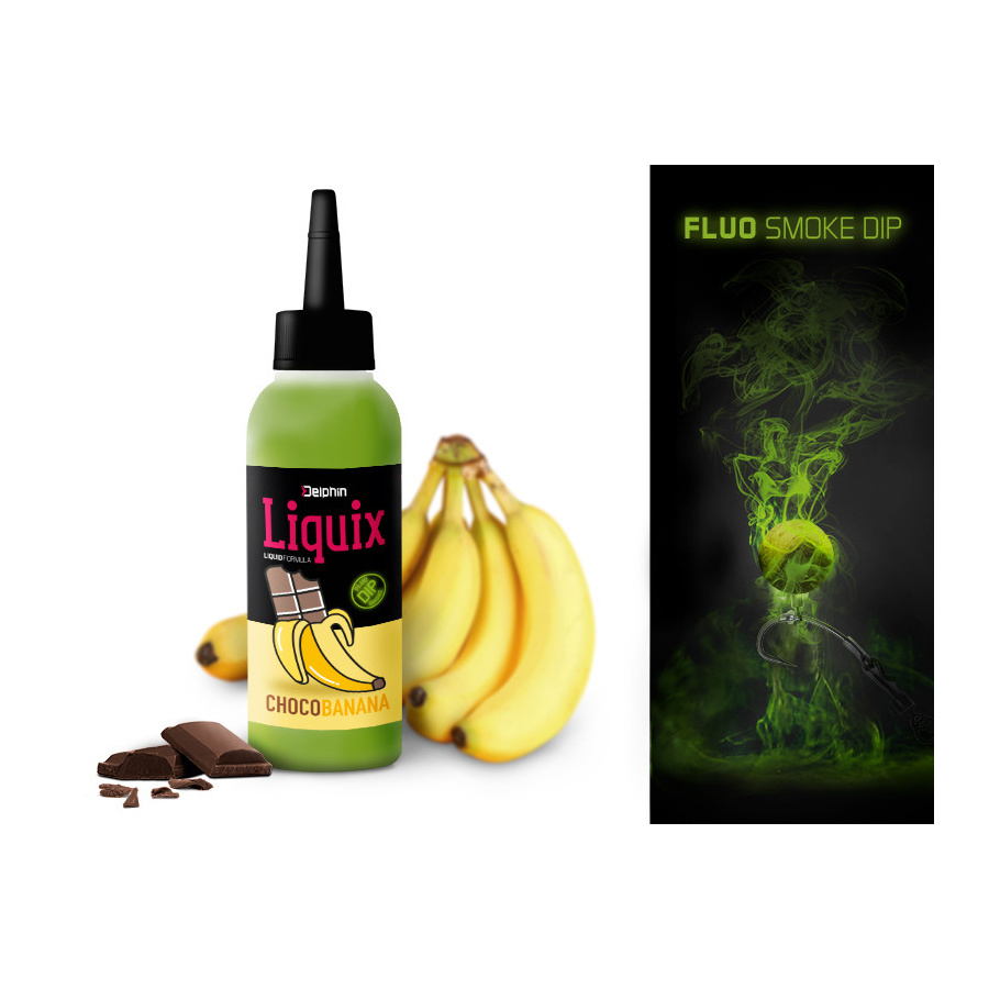 Delphin Dip Fluo D Snax LiquiX 100ml Schokolade-Banane