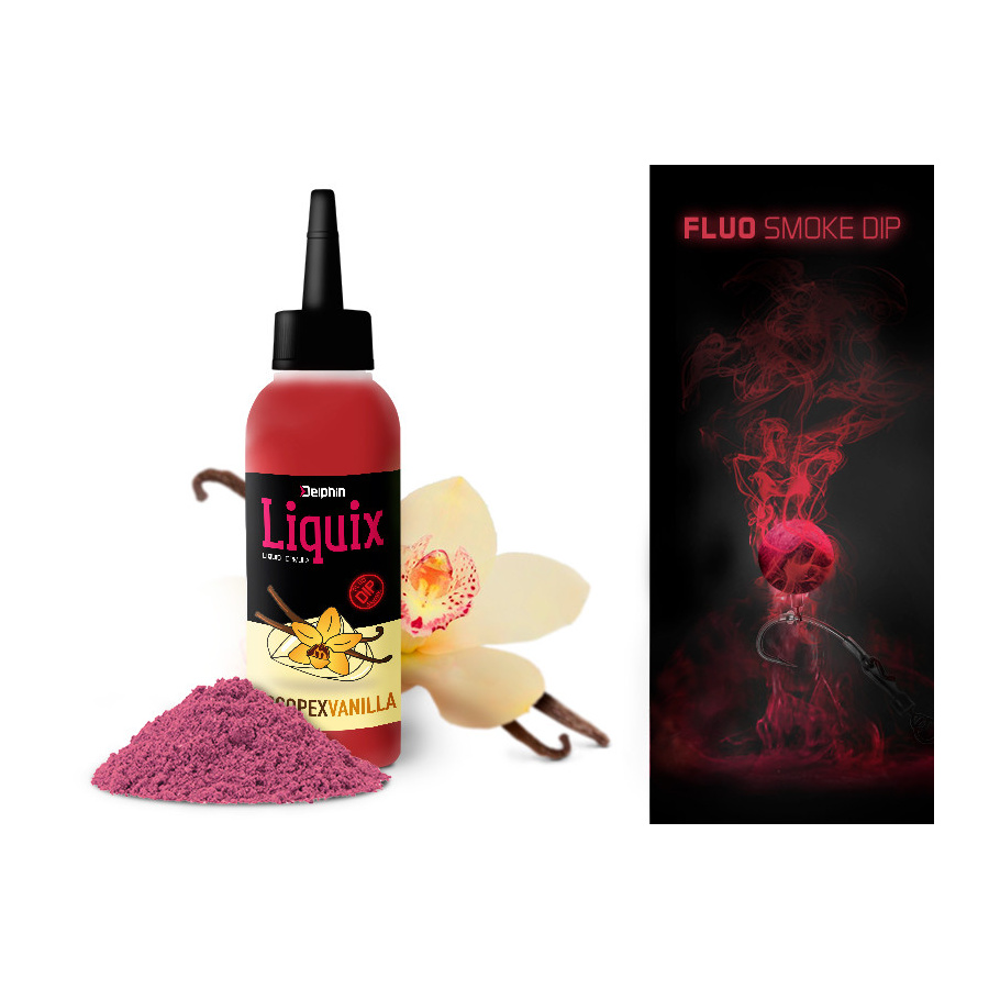 Delphin Dip Fluo D Snax LiquiX 100ml Scopex-Vanille