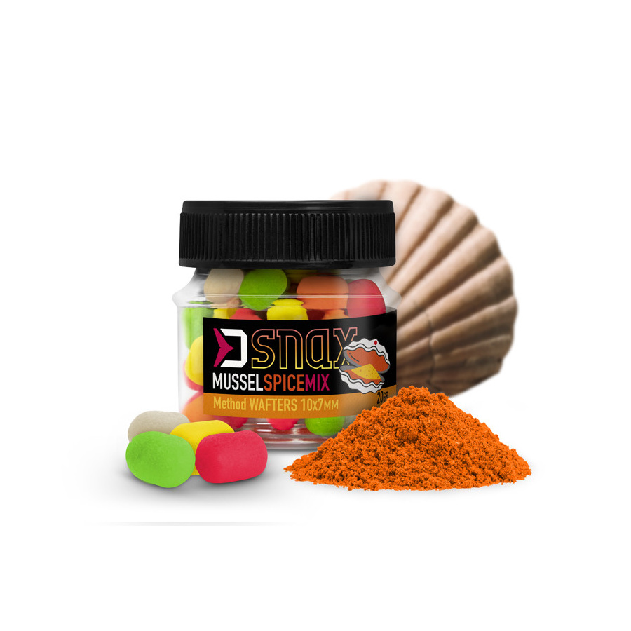 Delphin Wafters D Snax Waft 10x7mm 20g verschiedene Farben Muscheln-Gewürze