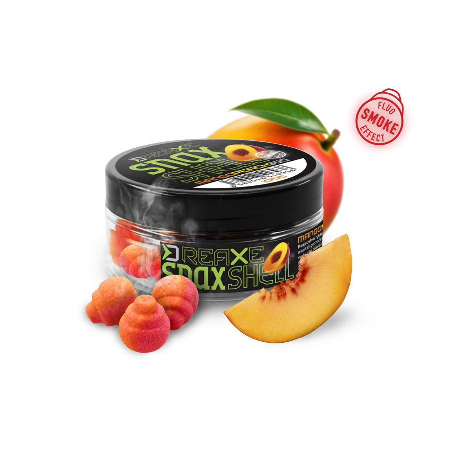 Delphin Shell D Snax 14mm 30g löslich Mango-Pfirsich
