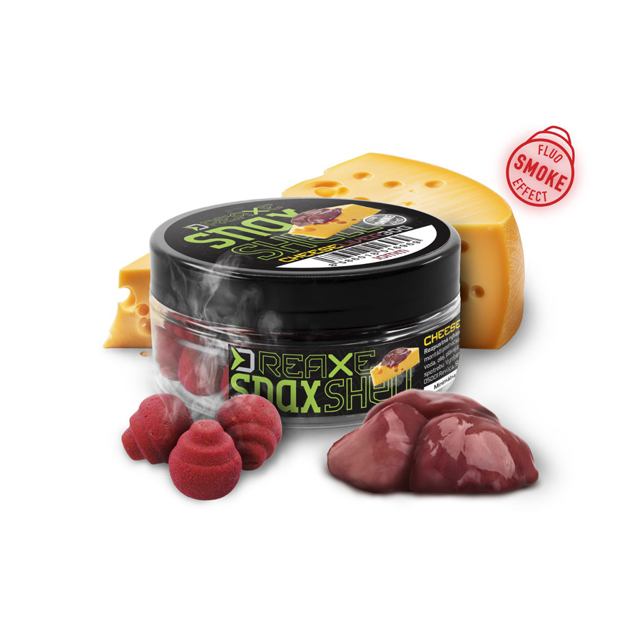 Delphin Shell D Snax 14mm 30g löslich Käse-Leber
