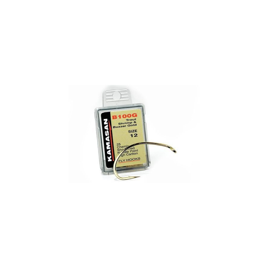Kamasan Haken B 100 Gold  Gr.12