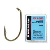Kamasan Haken B 160 Nickel  Gr.16
