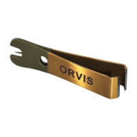 Orvis Schnurclipser Nipper Gold mit Nadel