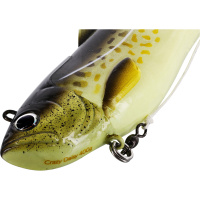 Westin Gummiköder CRAZY DAISY JIG 23cm 300g Glow Gadus