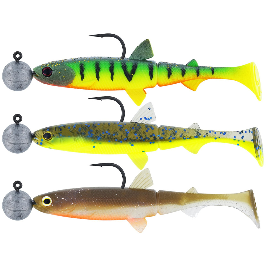 Westin Gummifisch HYPOTEEZ SHADTAIL R N R 6,5cm 3g 3 Stück Dark Water Mix