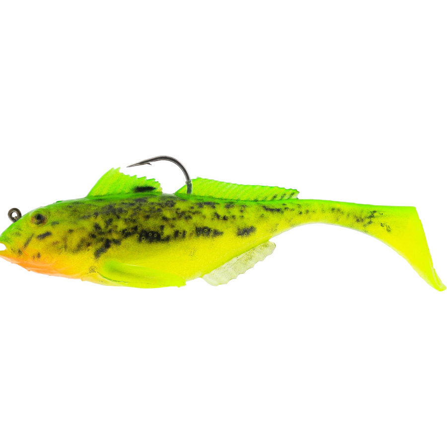 Westin Gummifisch GUNNAR THE GOBY R2F 8cm #1/0 9g Slimy Green