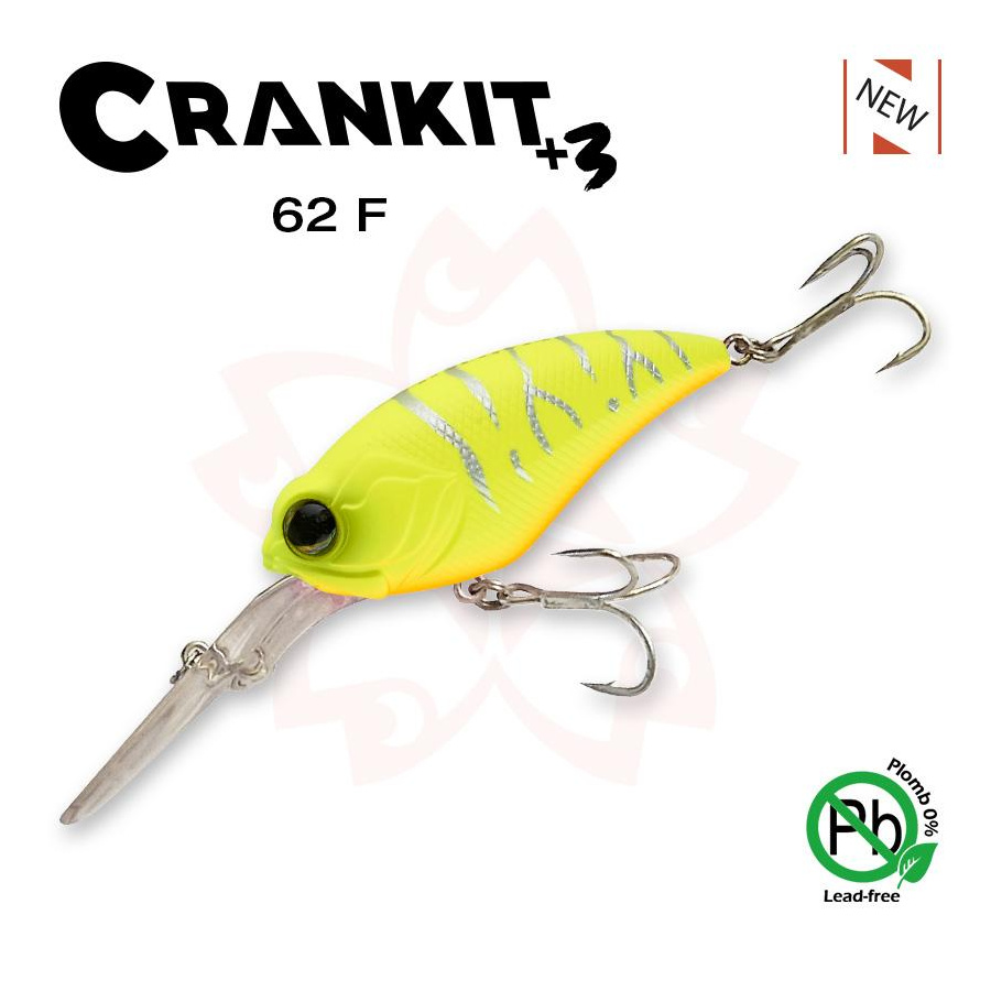 Sakura Wobbler CRANKIT +3  62mm 17g