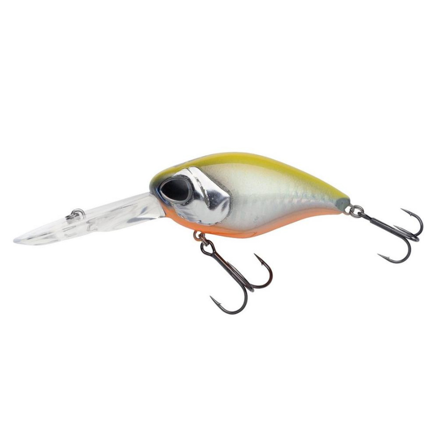 Berkley Wobbler DEX Trencher 7cm White Chartreuse