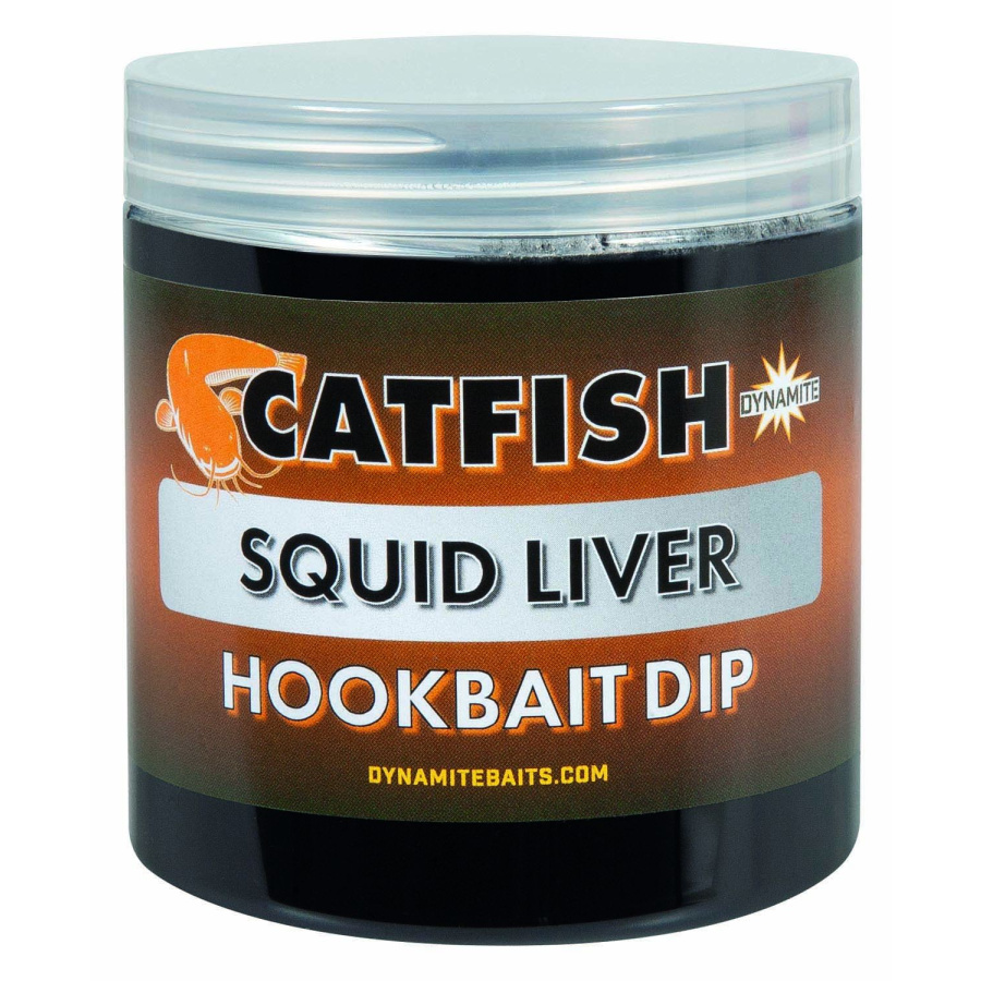 Dynamite Baits Dip Catfish Hookbait Dip Squid Liver 270ml