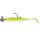 Westin Gummifisch BULLTEEZ R N R 9,5cm #4/0 7g Sparkling Chartreuse