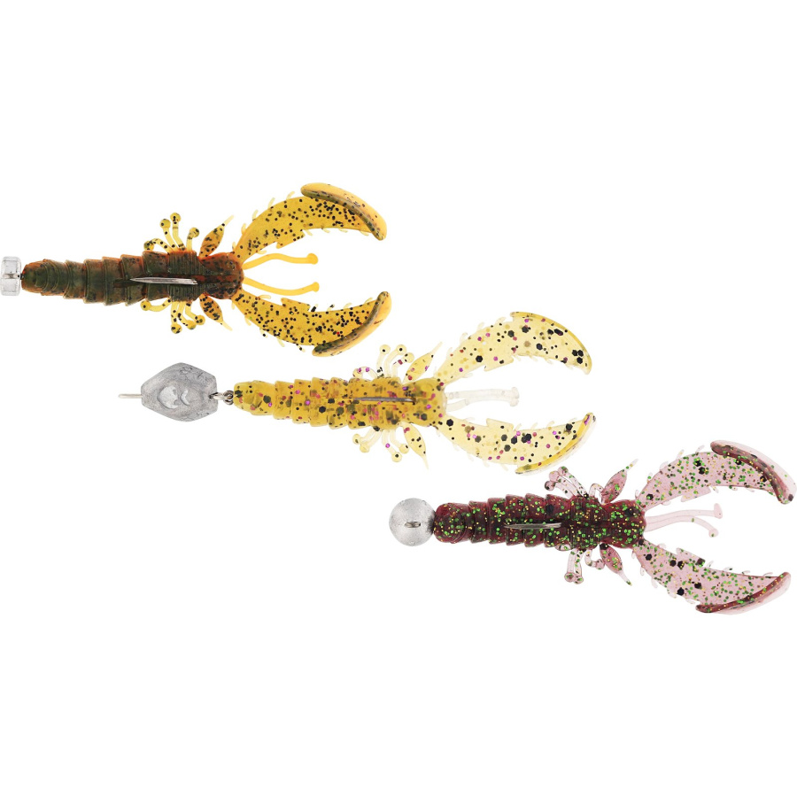 Westin Gummifisch CRECRAW SLIM R N R 5,5cm 1g - 2g - 3,5g Clear Water