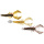 Westin Gummifisch CRECRAW SLIM R N R 5,5cm 1g - 2g - 3,5g Clear Water