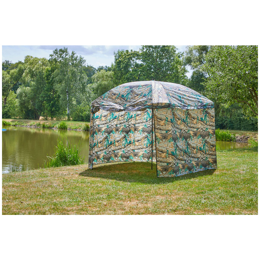 Balzer Schirm Zelt XL Camou 2m x 2m x 1,8m