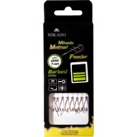 Mikado Vorfachhaken Method Feeder Rig mit Nadel geflochten