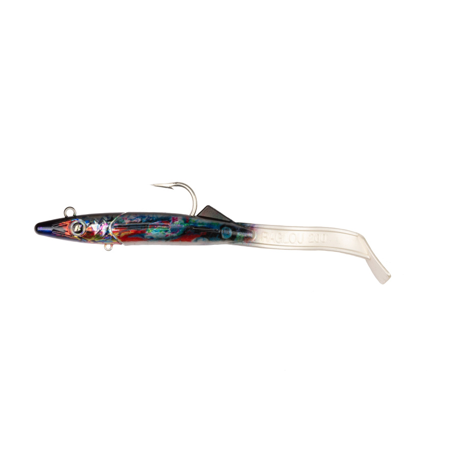 Ragot Gummiköder Raglou Hybrid Monster 14cm 45g Abalone Rainbow
