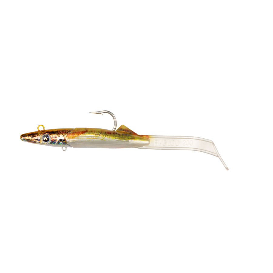 Ragot Gummiköder Raglou Hybrid Monster 20cm 145g Abalone Yellow