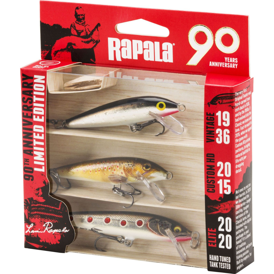 Rapala Wobbler Rapala 90 Years Lure Kit