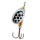 Mepps Spinner Agila Silber schwarze Punkte
