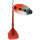 Mepps Spinner Lusox Fluo silber/rot Gr.3 - 13g