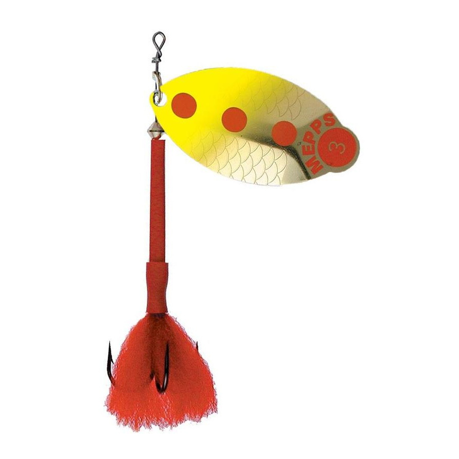 Mepps Spinner Lusox Fluo gold/chartreuse Gr.3 - 13g