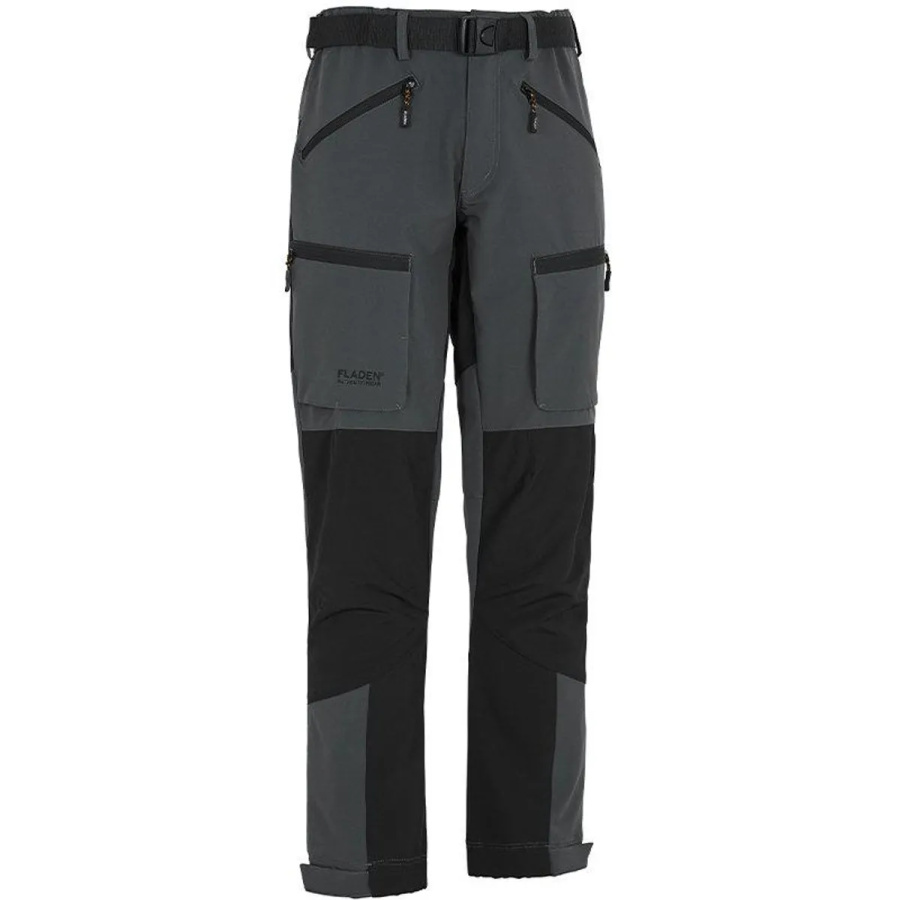 Fladen Anglerhose Authentic 2.5 grey/black Strech Summer