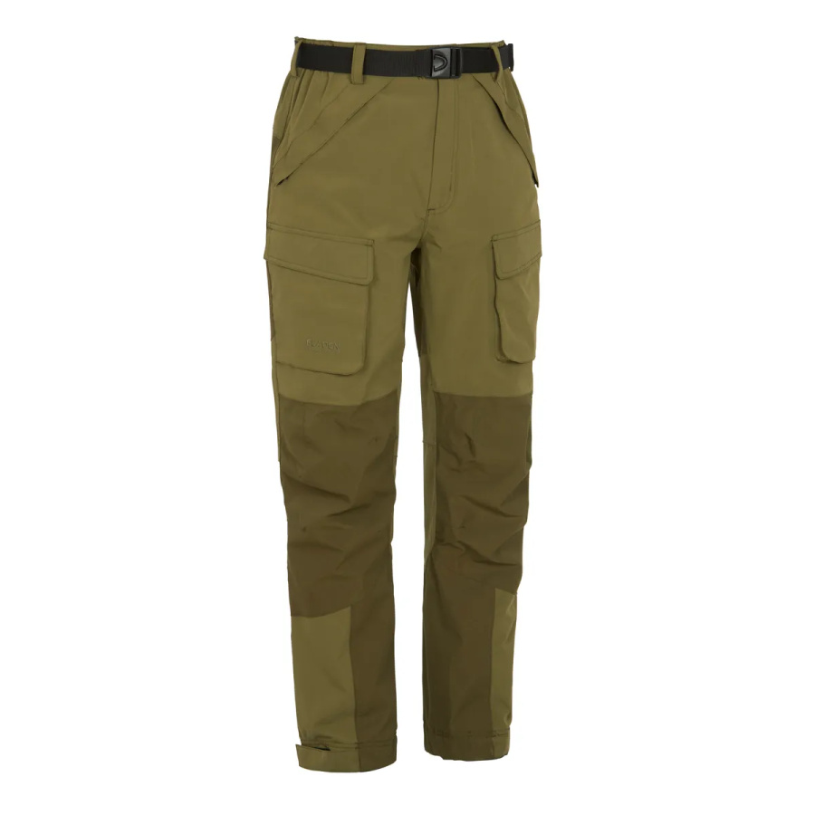 Fladen Anglerhose Authentic 5.0 green/green atmungsaktiv