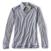 Orvis Hoodie DriRelease 1/4 Zip Light Heather Grey Gr.L