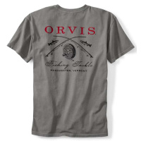 Orvis T-Shirt Crossed Rods Vintage Pocket Shirt Lead Gr.XXL