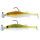 Westin Gummifisch STANLEY THE STICKLEBACK SHADTAIL R N R 9,0cm 7g 2 Stück Clear Water Mix