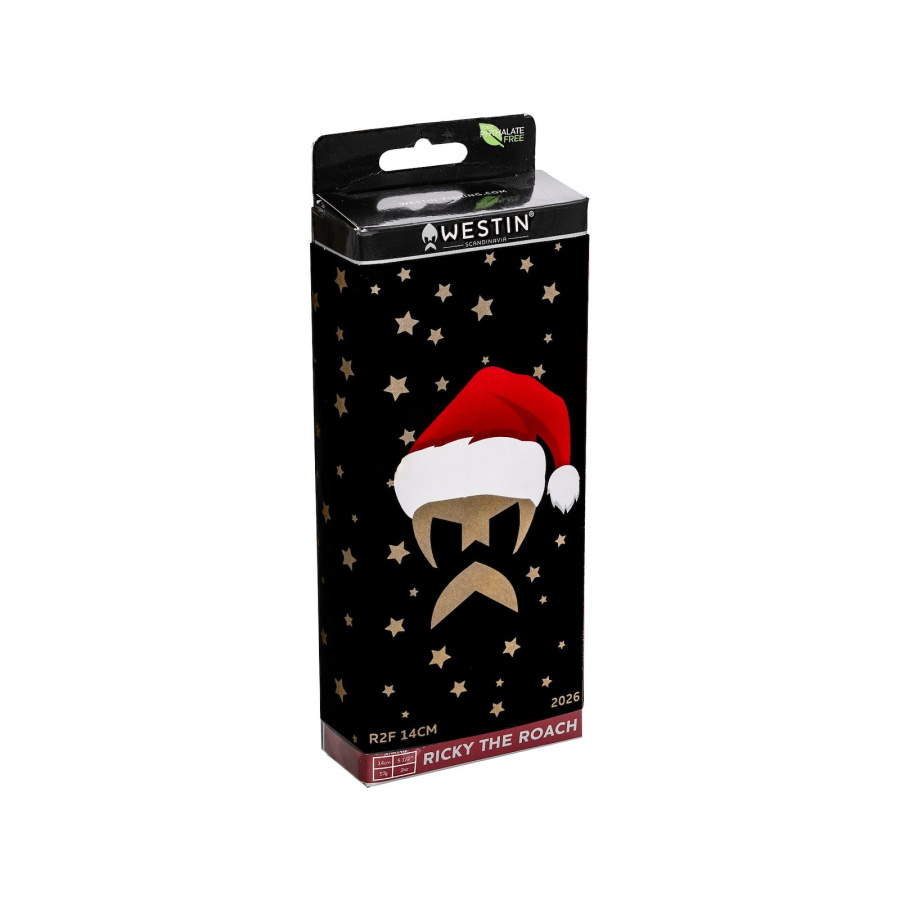 Westin Christmas Edition 2026 Ricky The Roach Shadtail R2F 14cm 57g