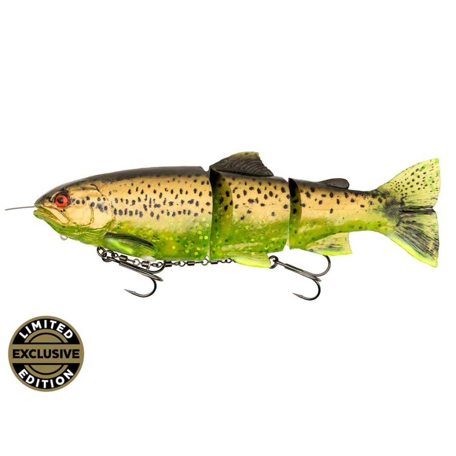 Westin Gummifisch TOMMY THE TROUT INLINE 15cm 45g LIMITED SECRET UV TROUT