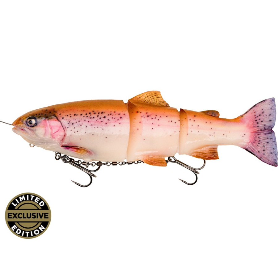 Westin Gummifisch TOMMY THE TROUT INLINE 15cm 45g LIMITED SHIRO RAINBOW