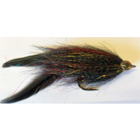 Check4Fishing Hecht - Huchen Streamer 15cm schwarz