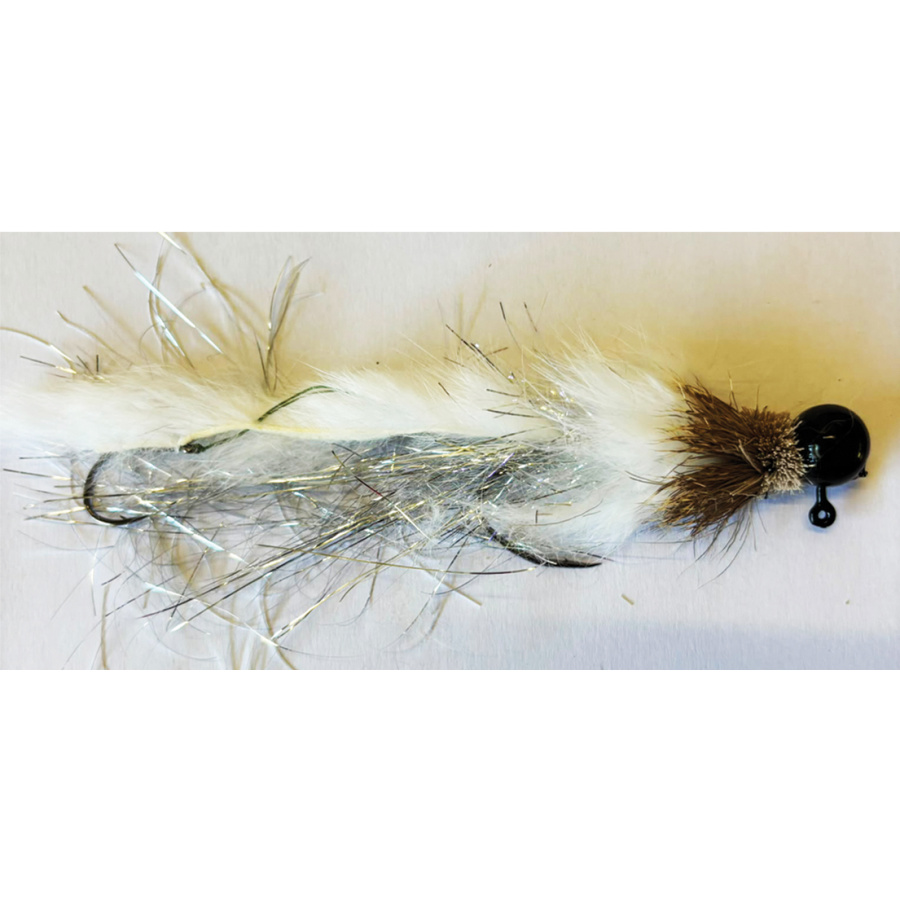 Check4Fishing Huchen Jig Streamer 16cm 20g weiss