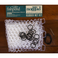 Fishpond Nomad Replacement Rubber Net Kit 19´´ deep black